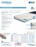 Product Sheet - Gendron® Bariatric Care Foam Mattress